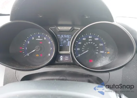 2013 Hyundai Veloster Turbo W/Black z USA, uszkodzony, nr VIN KMHTC6AE1DU110874